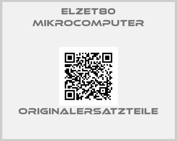 ELZET80 Mikrocomputer
