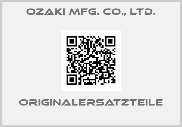 OZAKI MFG. CO., LTD.