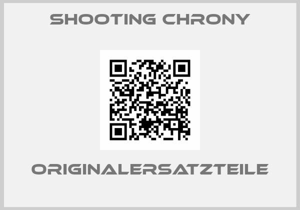 SHOOTING CHRONY
