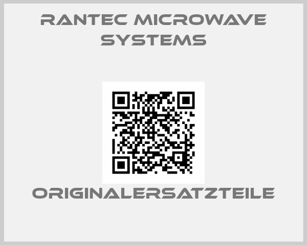 RANTEC MICROWAVE SYSTEMS