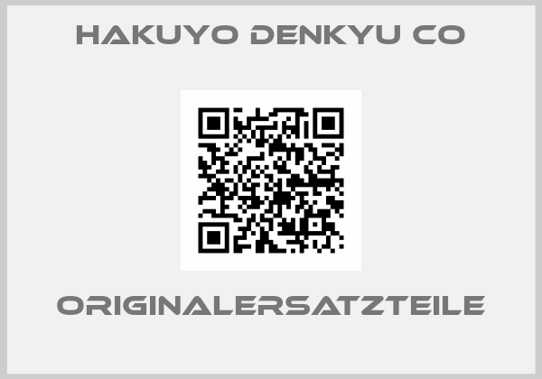 HAKUYO DENKYU Co