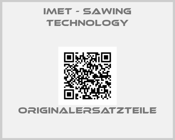 IMET - Sawing Technology