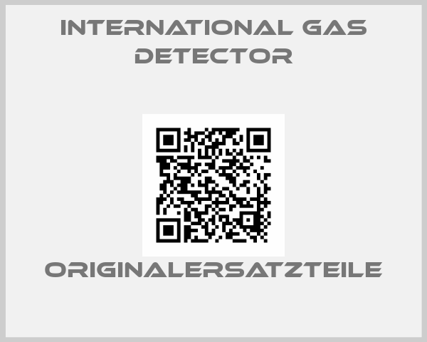 INTERNATIONAL GAS DETECTOR