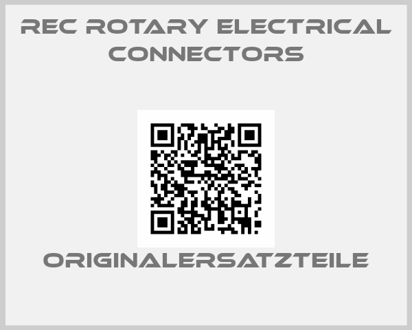 REC Rotary Electrical Connectors