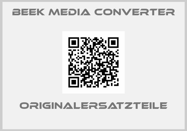 Beek Media Converter