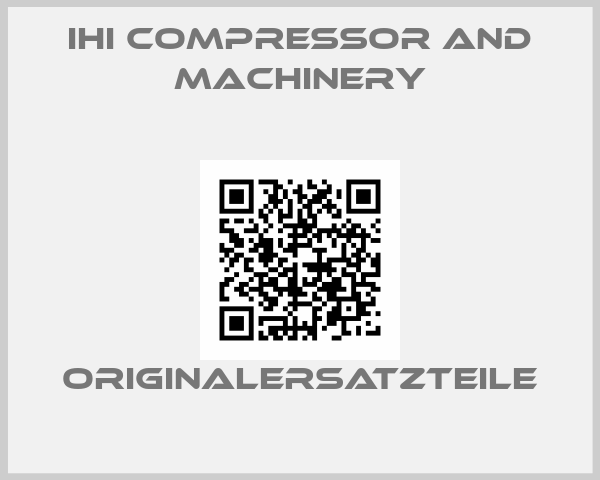 Ihi Compressor And Machinery