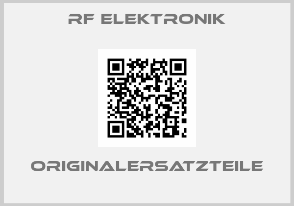 RF elektronik