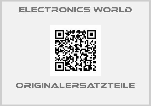 Electronics World