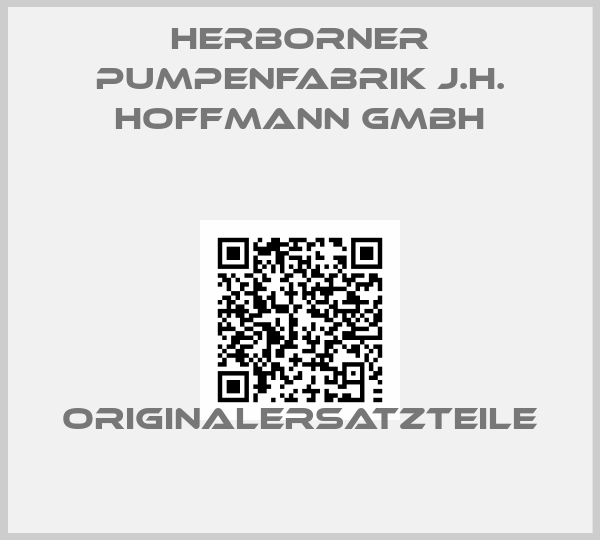HERBORNER PUMPENFABRIK J.H. HOFFMANN GMBH
