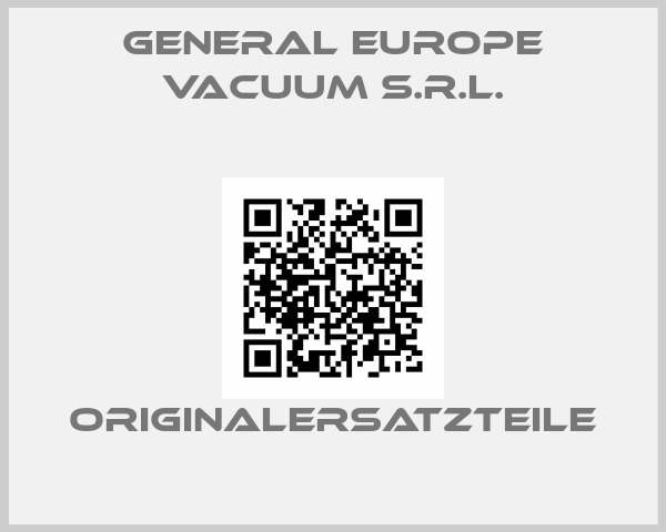 General Europe Vacuum S.r.l.