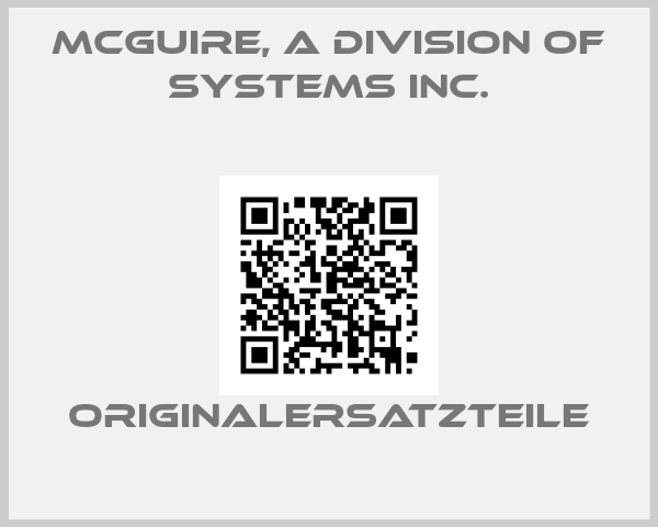McGuire, a division of Systems Inc.