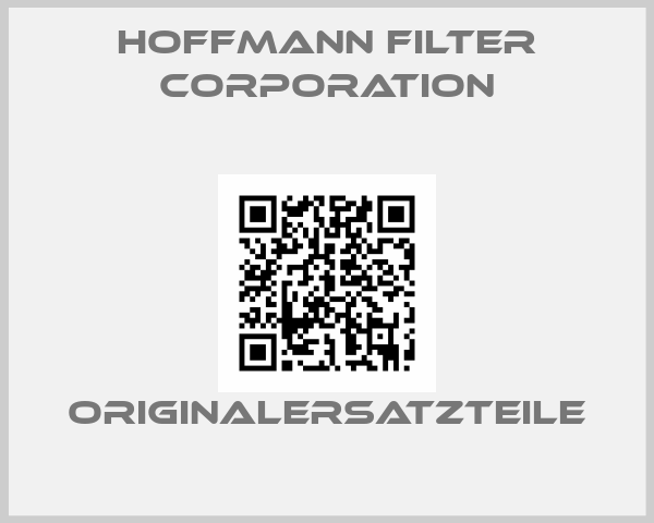Hoffmann Filter Corporation