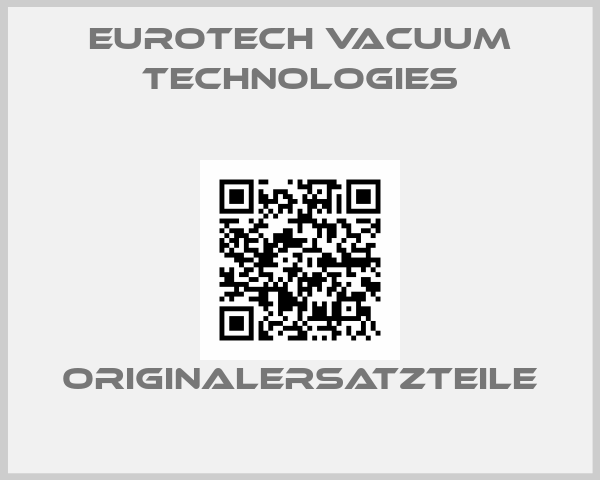 EUROTECH Vacuum Technologies
