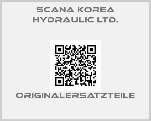SCANA KOREA HYDRAULIC LTD.