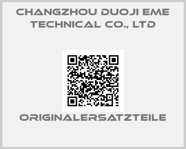 CHANGZHOU DUOJI EME TECHNICAL CO., LTD