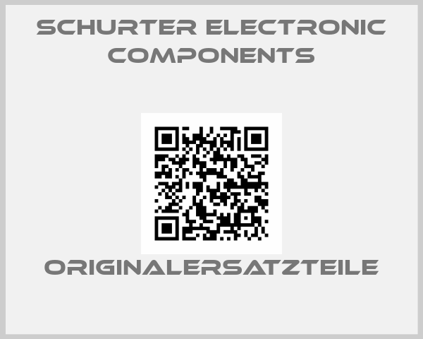SCHURTER Electronic Components