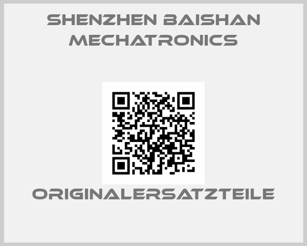 Shenzhen Baishan Mechatronics