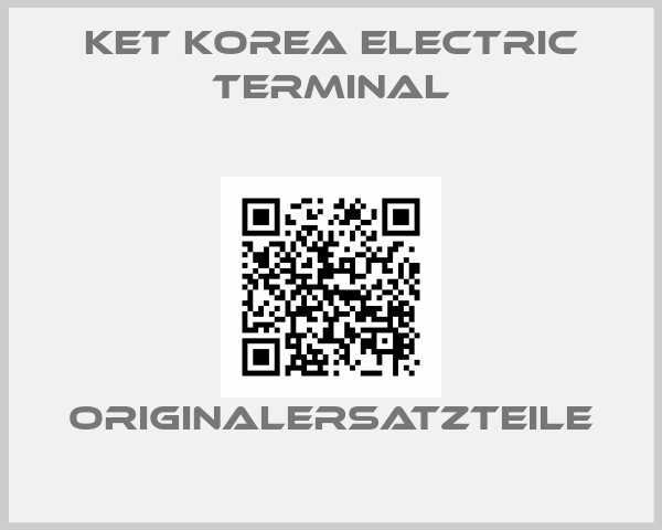 KET Korea Electric Terminal