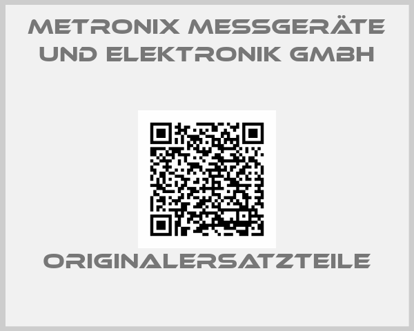 Metronix Meßgeräte und Elektronik GmbH
