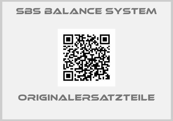 SBS BALANCE SYSTEM