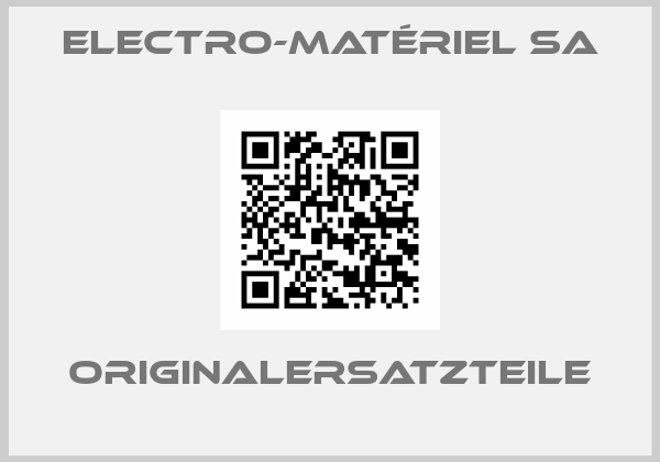 Electro-Matériel SA