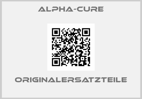 Alpha-Cure