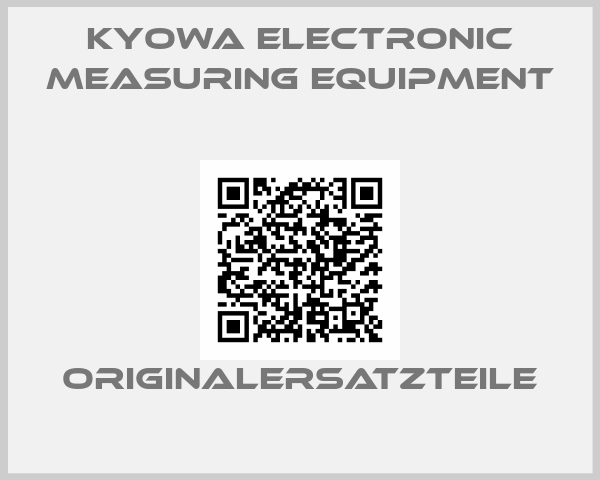 Kyowa Electronic Measuring Equipment