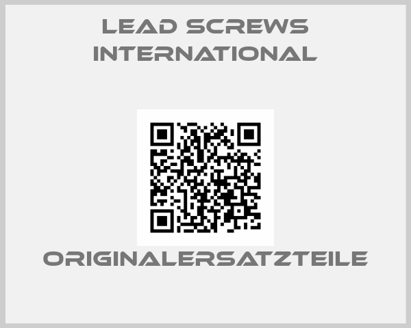 Lead Screws International