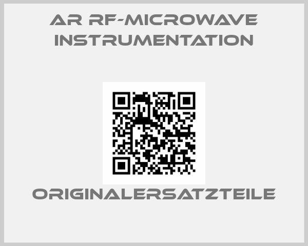 AR RF-Microwave Instrumentation