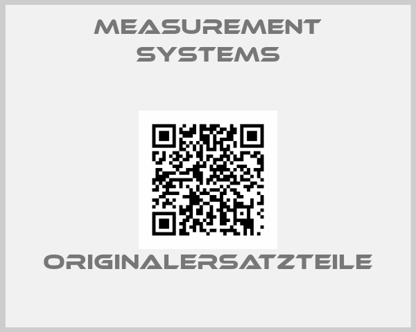 MEASUREMENT SYSTEMS
