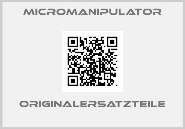 Micromanipulator