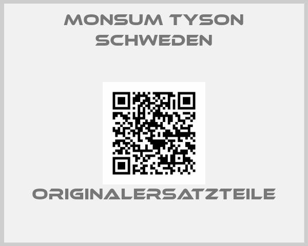 Monsum Tyson Schweden