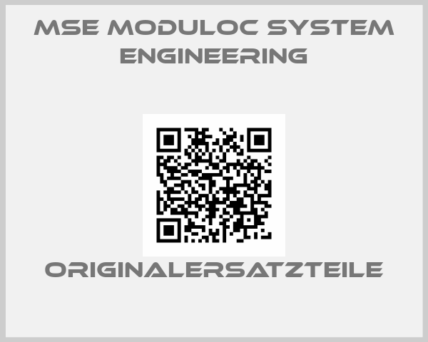 MSE Moduloc System Engineering