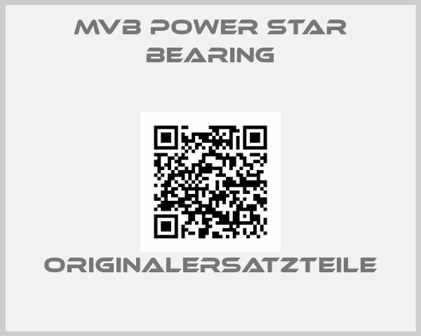 Mvb Power Star Bearing