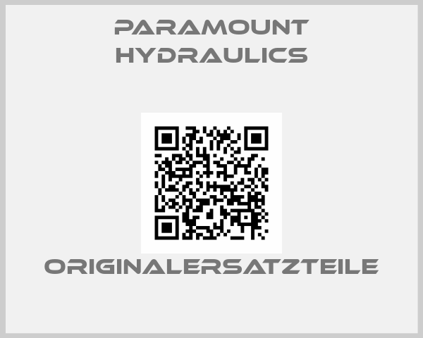 Paramount Hydraulics