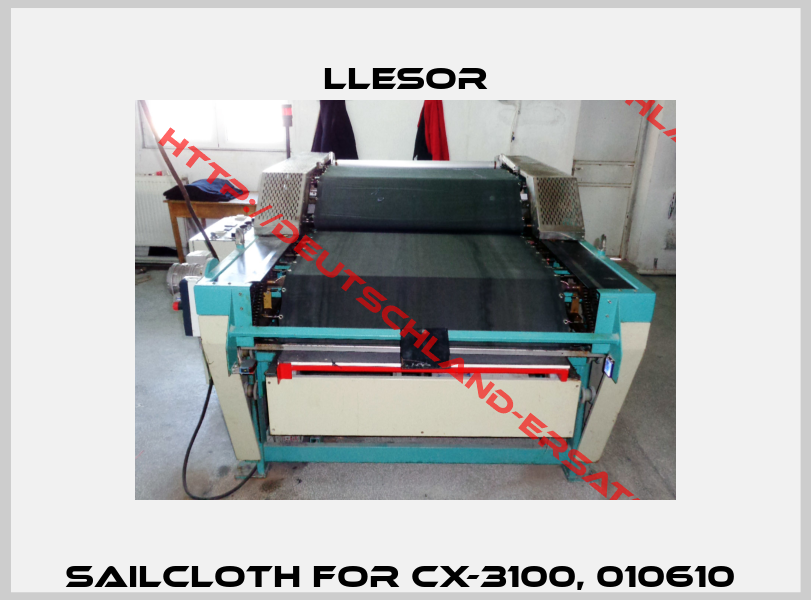 sailcloth for CX-3100, 010610 -0