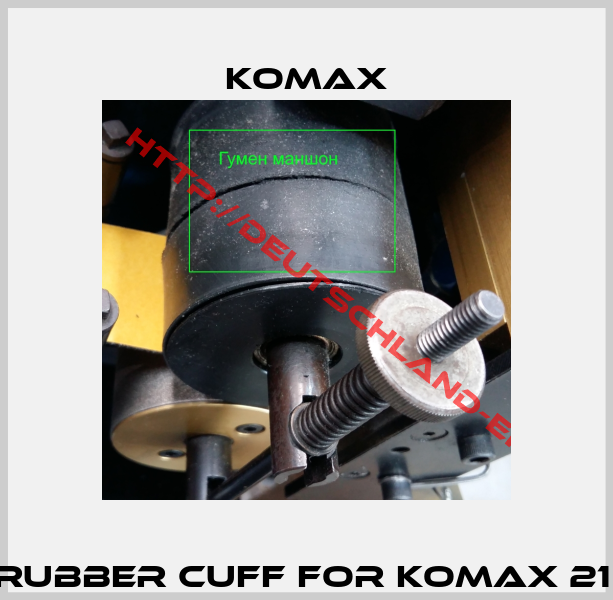 Rubber Cuff For Komax 21 -1