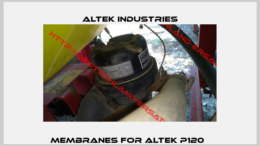Membranes For Altek P120  -1