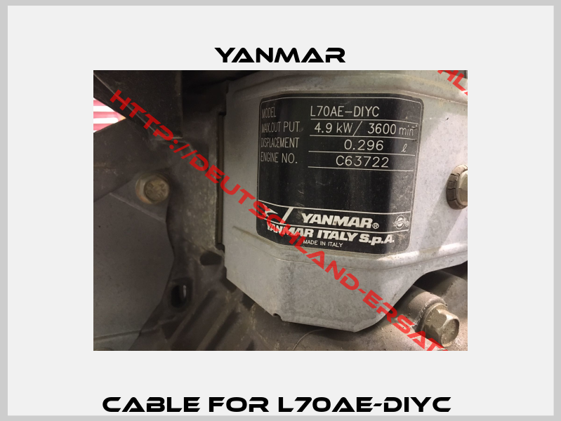 Cable for L70AE-DIYC -3