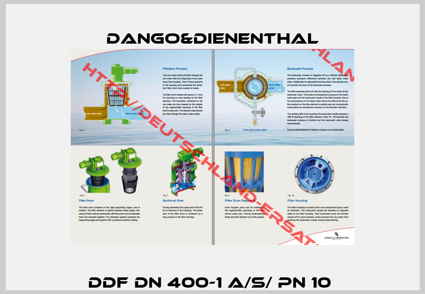 DDF DN 400-1 A/S/ PN 10 -2