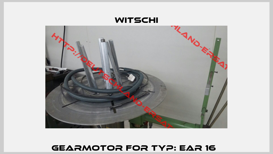 Gearmotor for Typ: EAR 16  -1