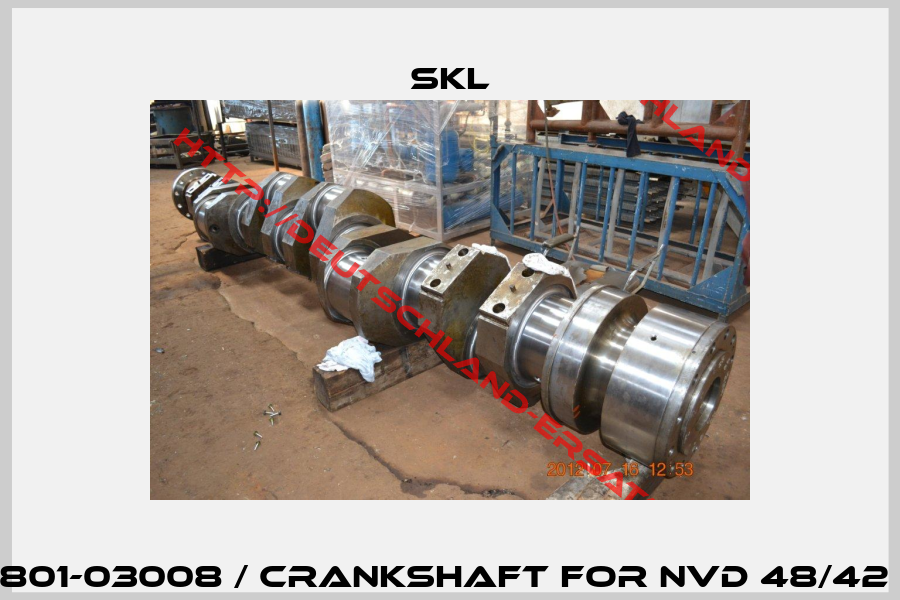 801-03008 / Crankshaft for NVD 48/42 -2