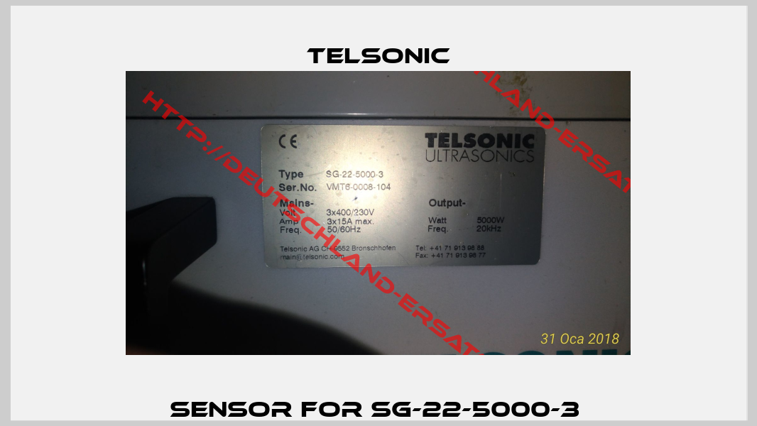 sensor for SG-22-5000-3 -1