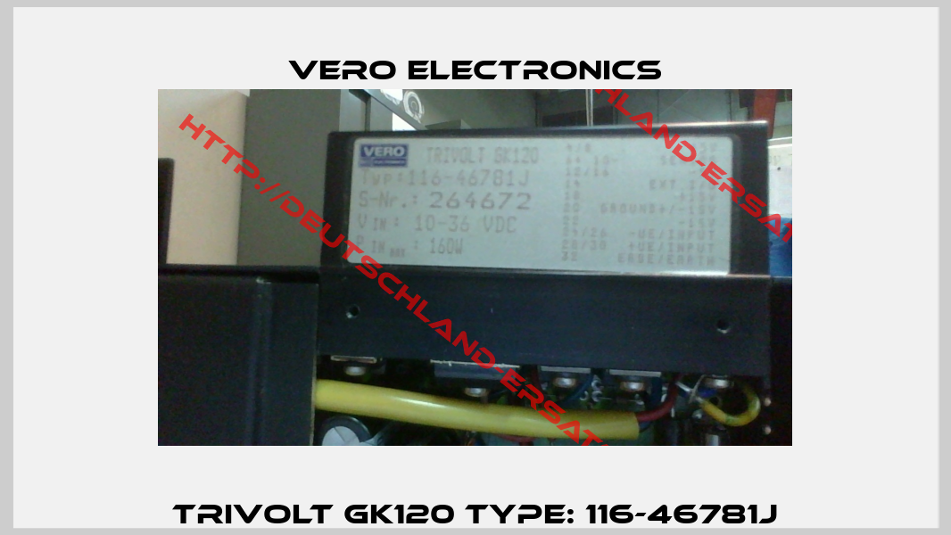 TRIVOLT GK120 Type: 116-46781J-1