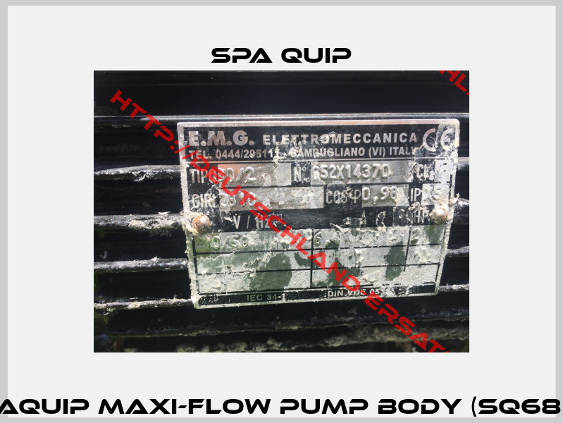 Spaquip Maxi-Flow Pump Body (sq6821) -2