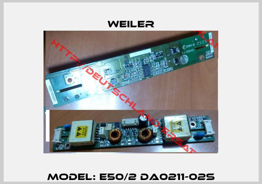 Model: E50/2 DA0211-02S-0