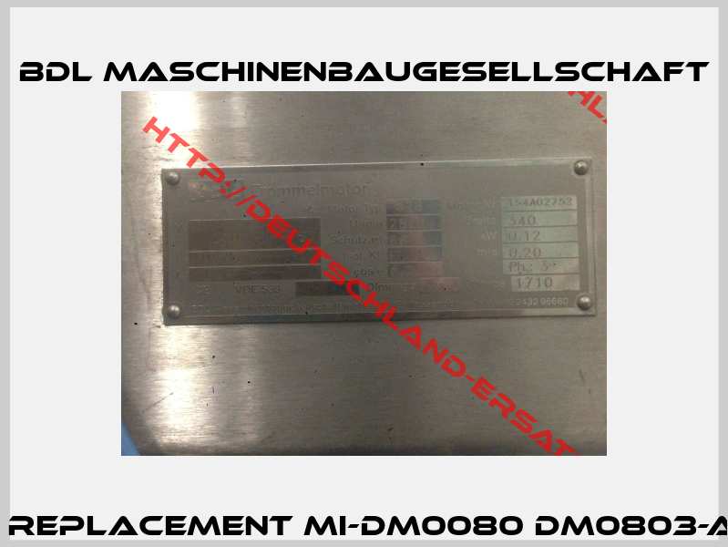154A02752 obsolete, replacement MI-DM0080 DM0803-AAC03B4L0LJH-340mm-5