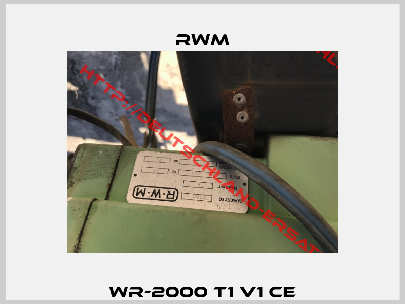 WR-2000 T1 V1 CE-1