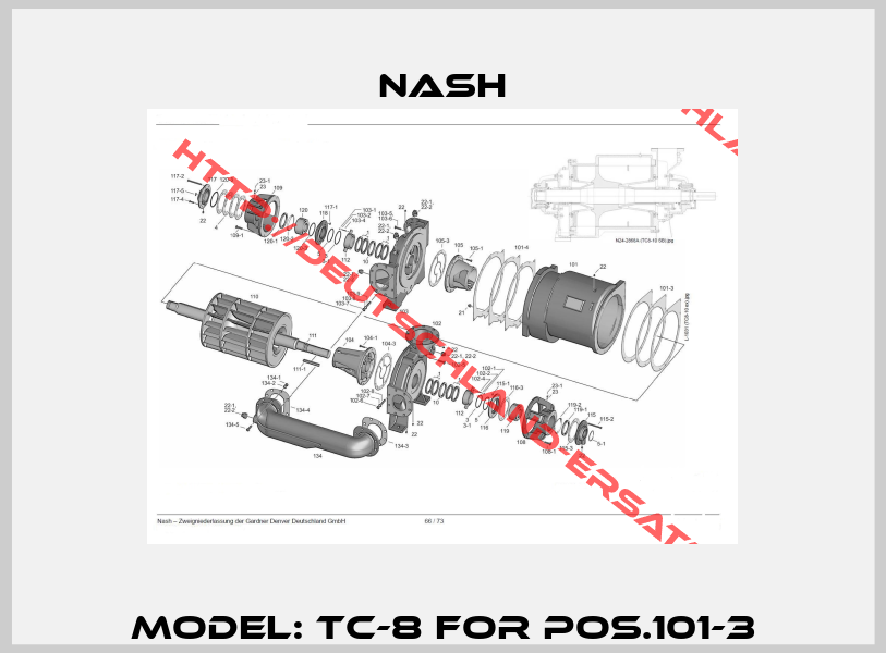 Model: TC-8 for pos.101-3-0