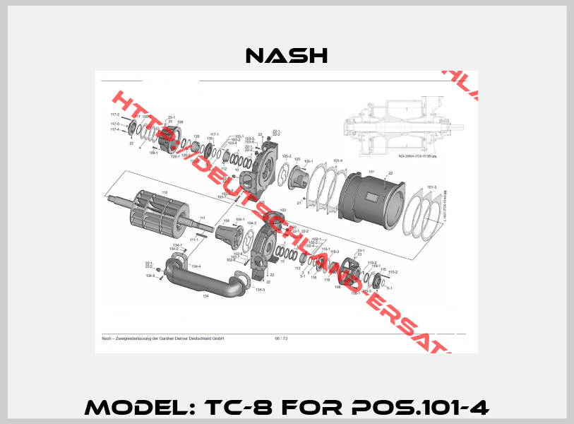 Model: TC-8 for pos.101-4-0